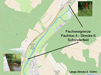 Kartenausschnitt Strecke 6