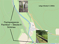 Kartenausschnitt Strecke 9