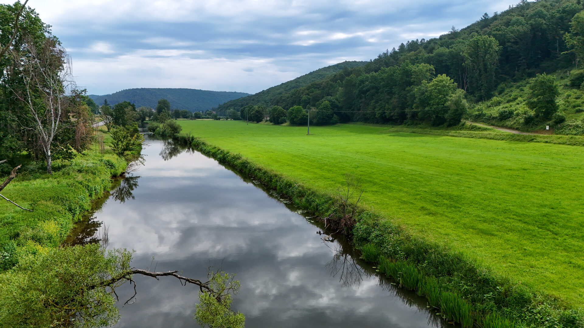 Die Saale bei Schonderfeld